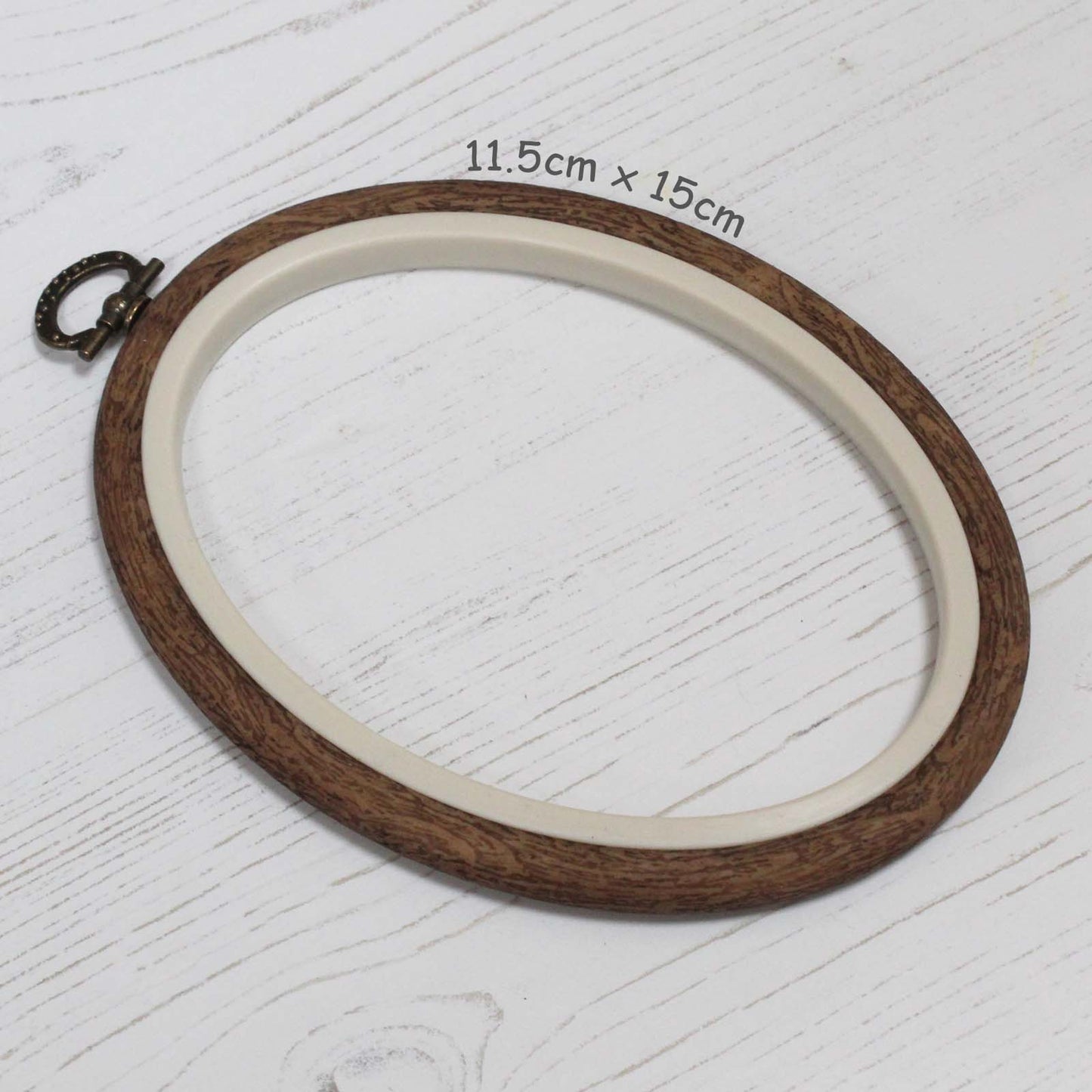 Nurge Brown Oval Flexi Hoops