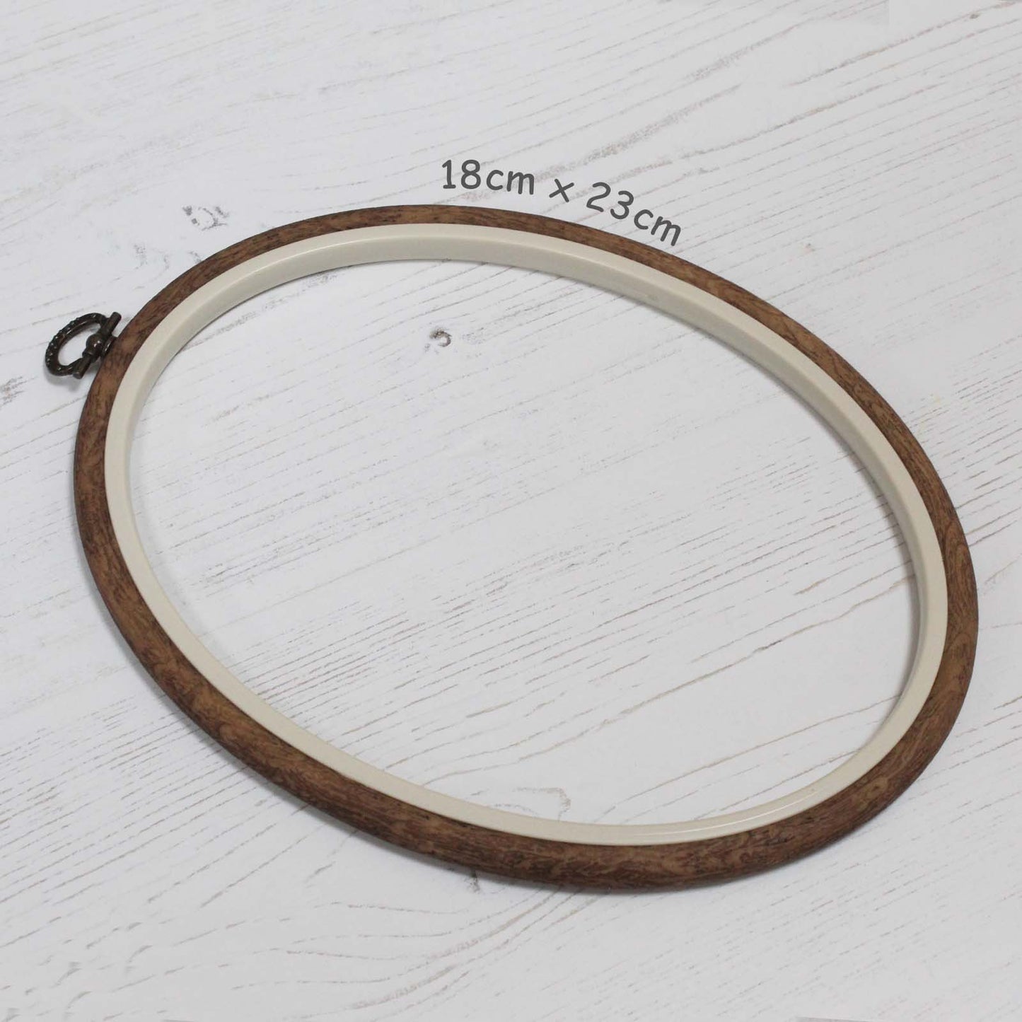 Nurge Brown Oval Flexi Hoops