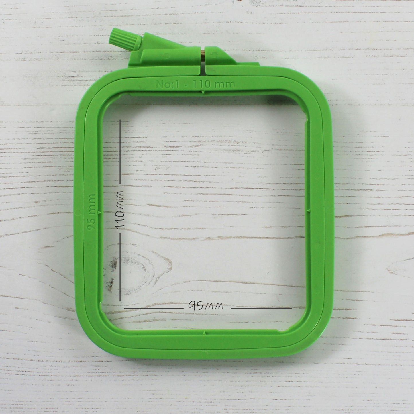 Nurge Green Rectangular Embroidery Hoops