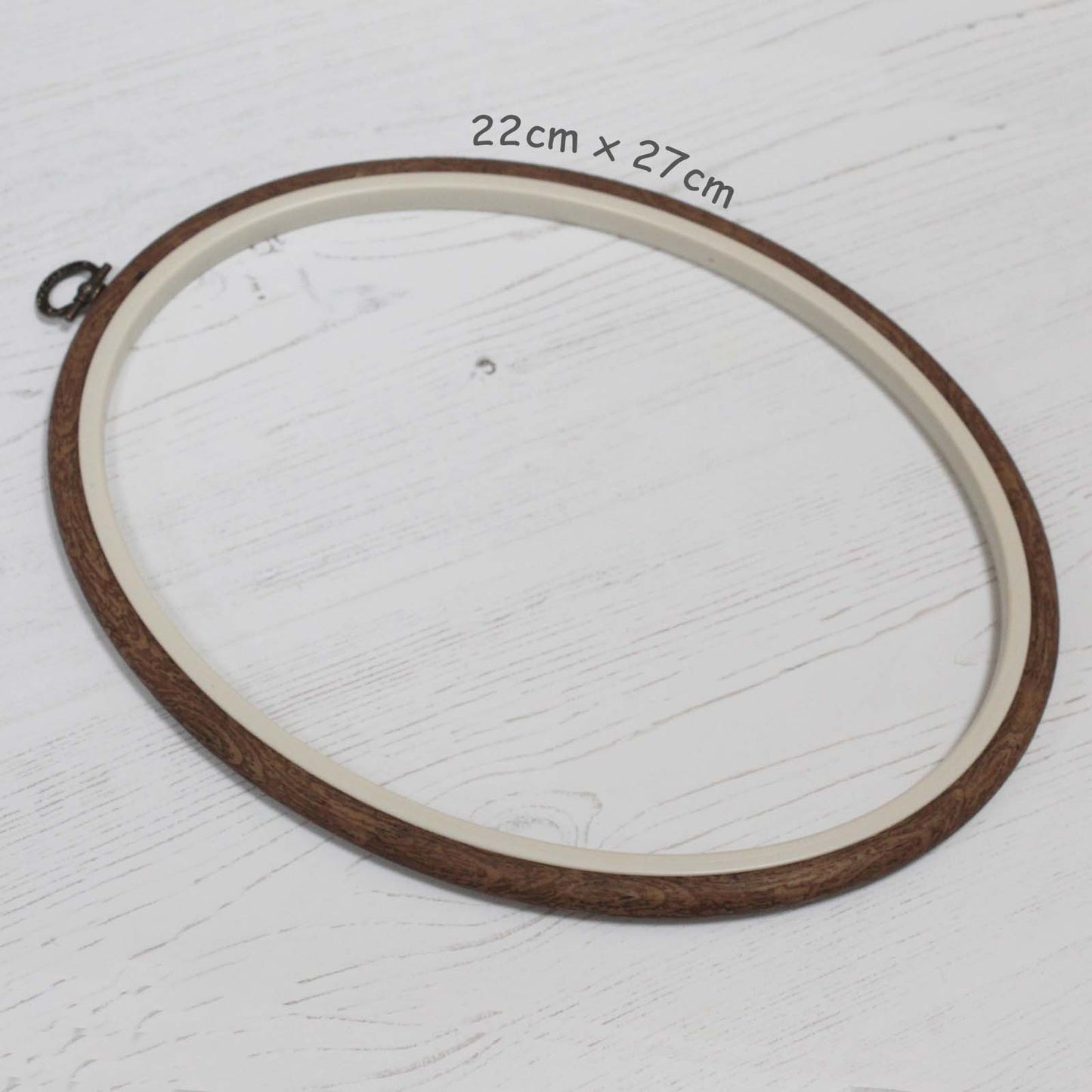 Nurge Brown Oval Flexi Hoops