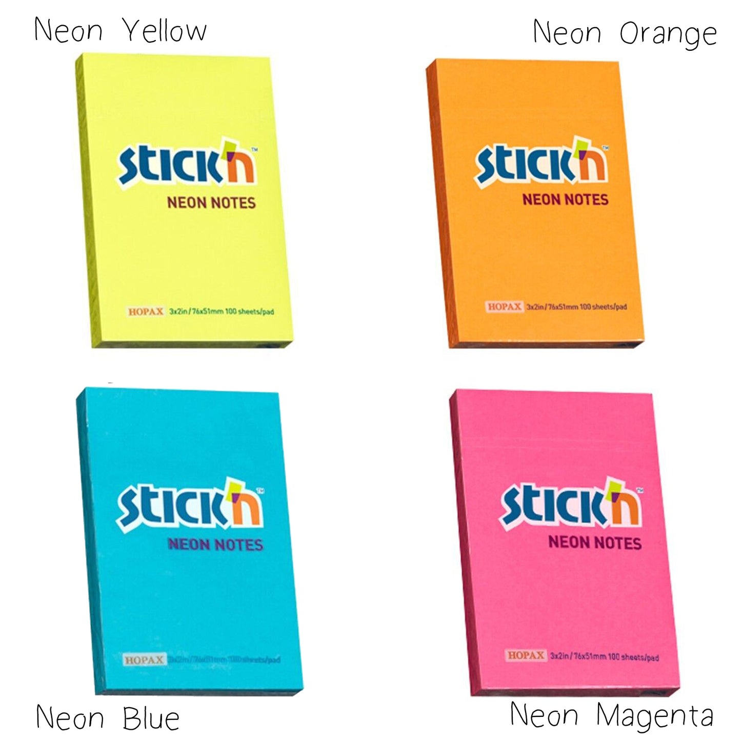 Stick'n Sticky Notes 51mm x 76mm