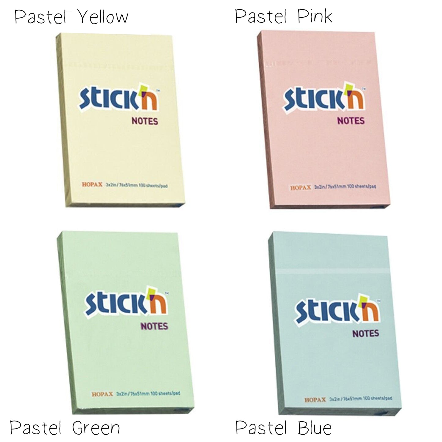 Stick'n Sticky Notes 51mm x 76mm