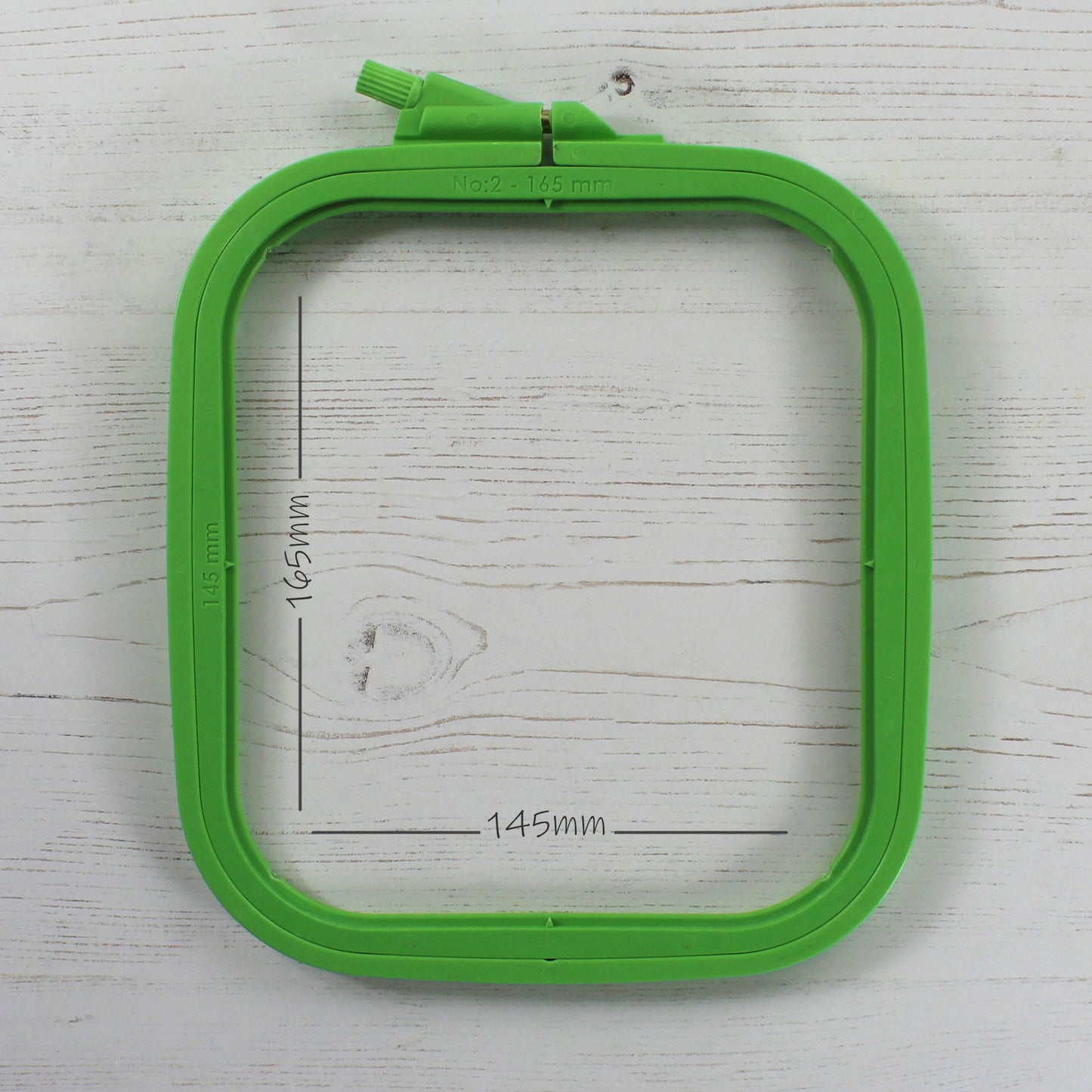 Nurge Green Rectangular Embroidery Hoops