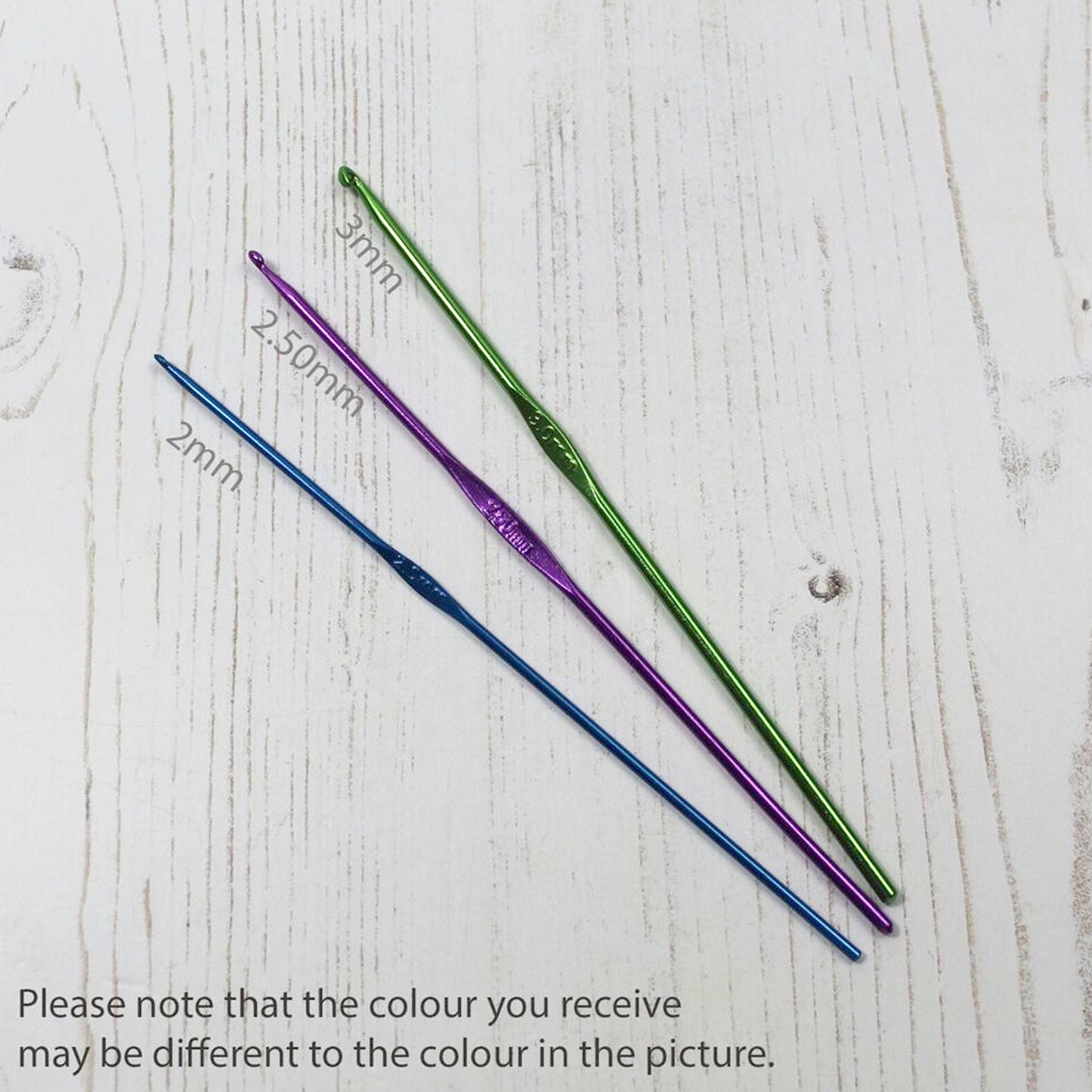 Whitecroft Essentials Coloured Crochet Hooks