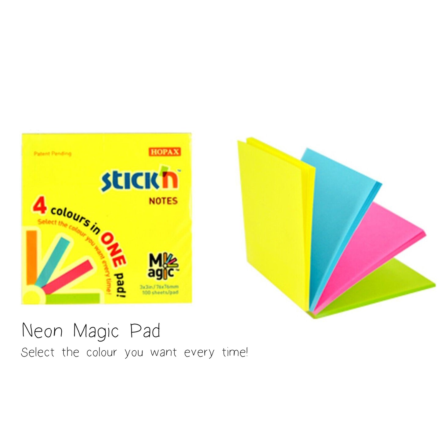 Stick'n Sticky Notes 76mm x 76mm