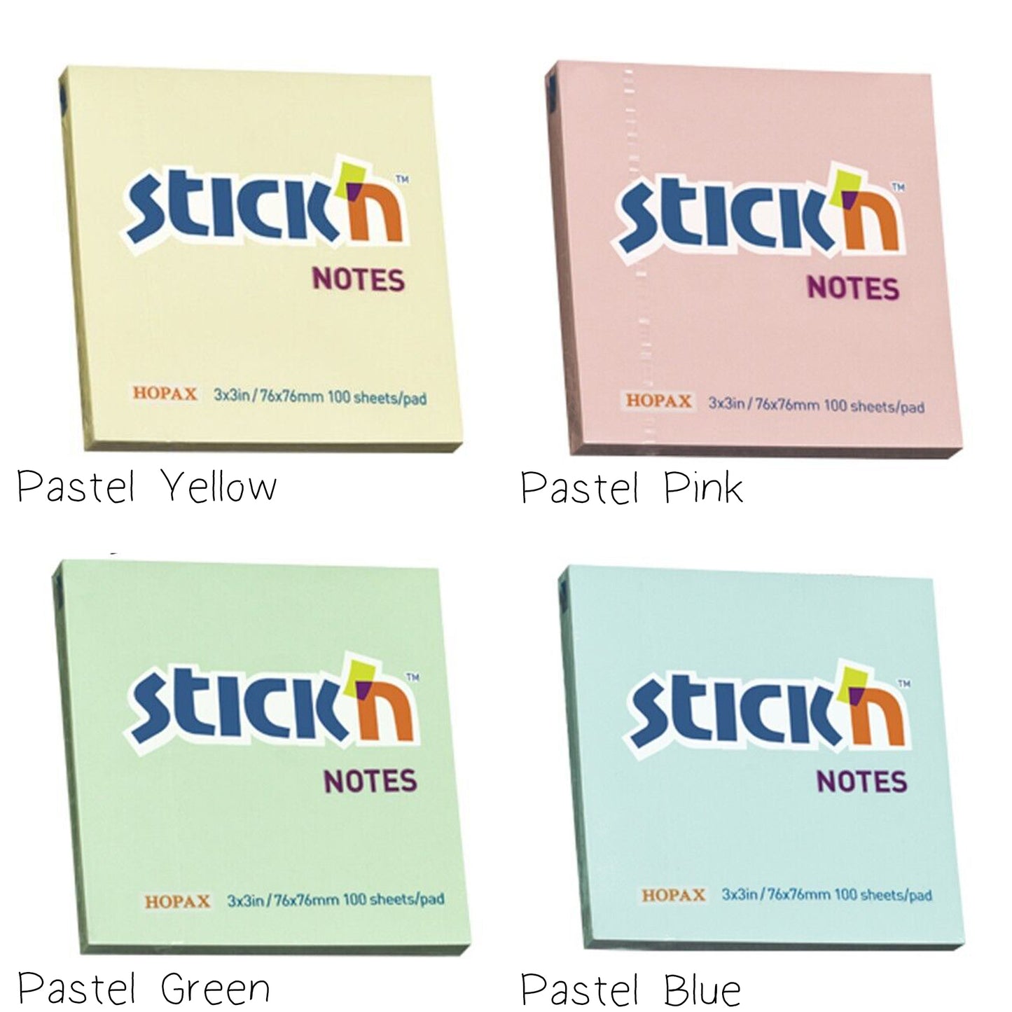 Stick'n Sticky Notes 76mm x 76mm