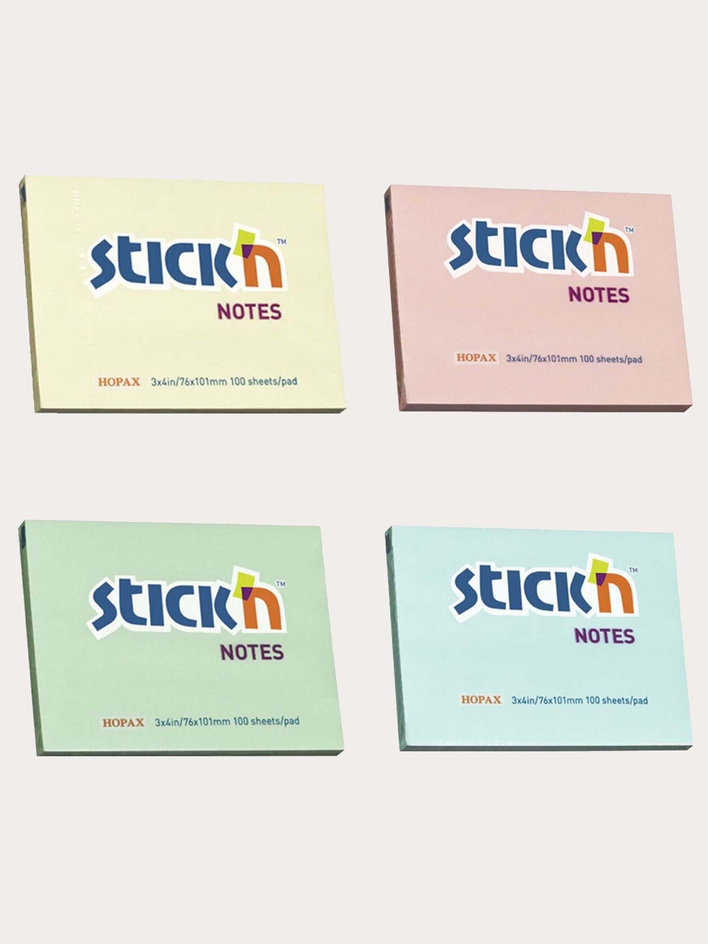 Stick'n Sticky Notes 101mm x 76mm