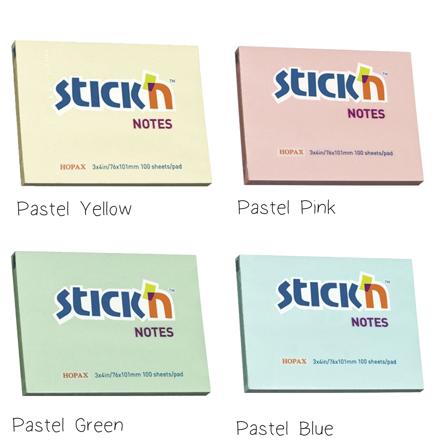 Stick'n Sticky Notes 101mm x 76mm