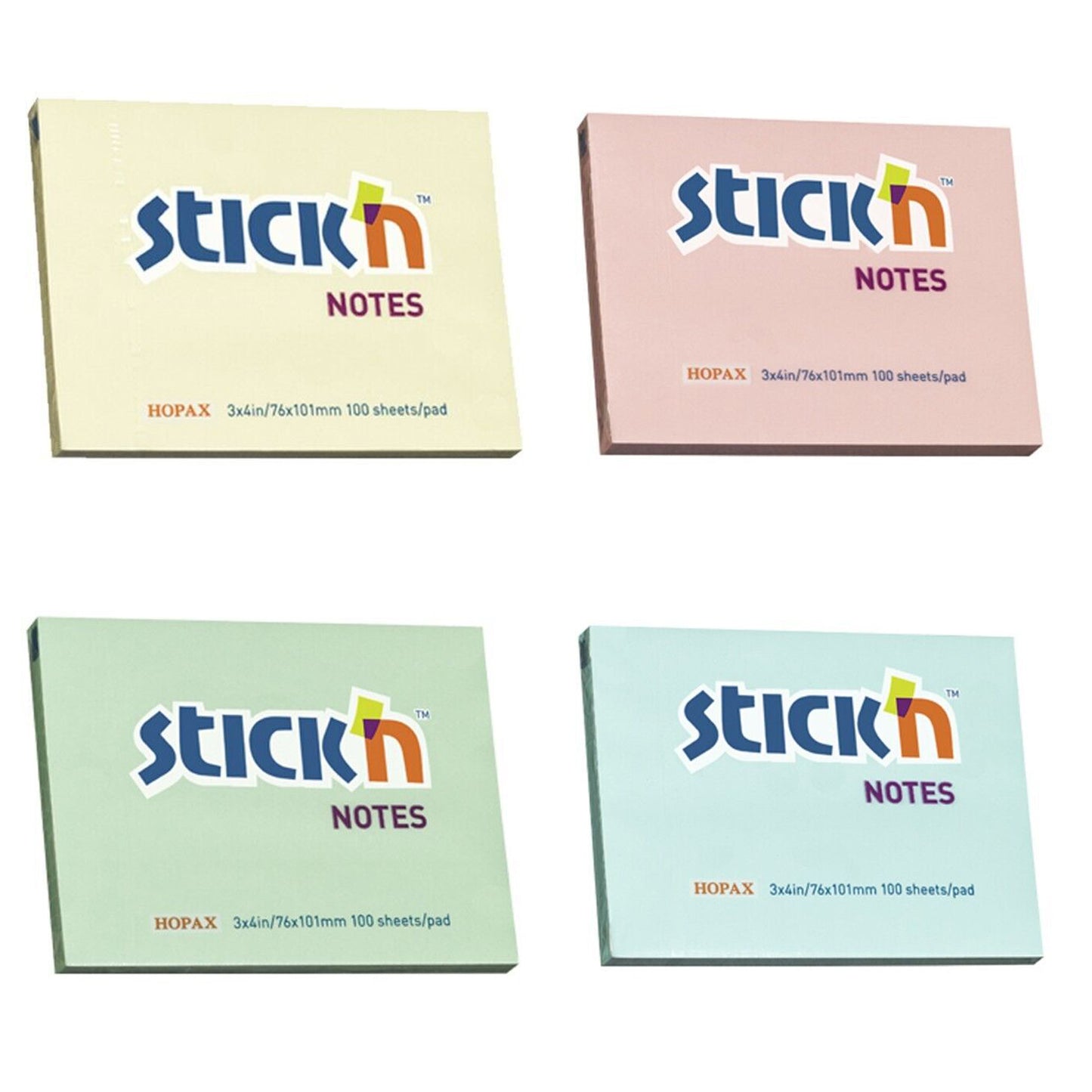 Stick'n Sticky Notes 101mm x 76mm