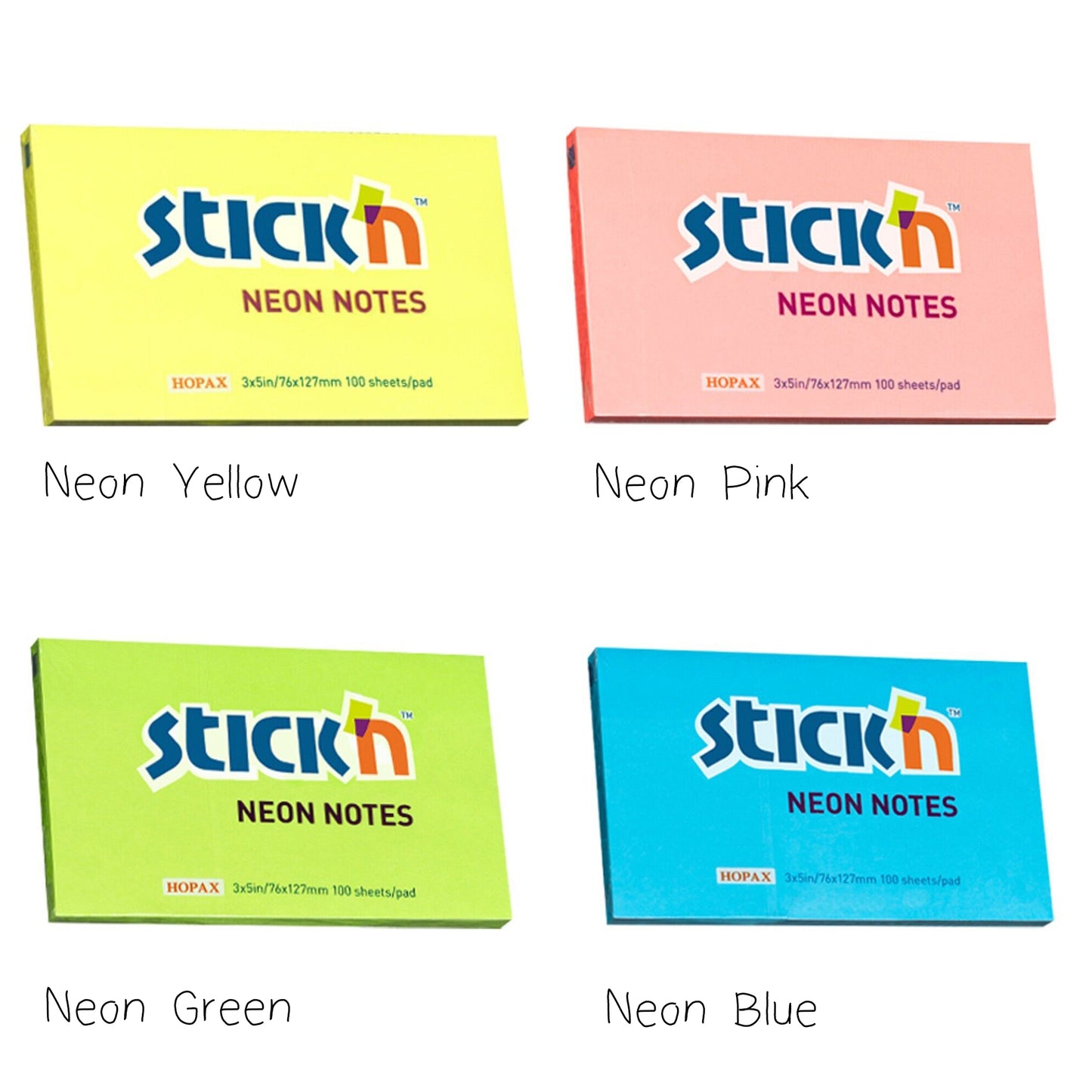 Stick'n Sticky Notes 127mm x 76mm