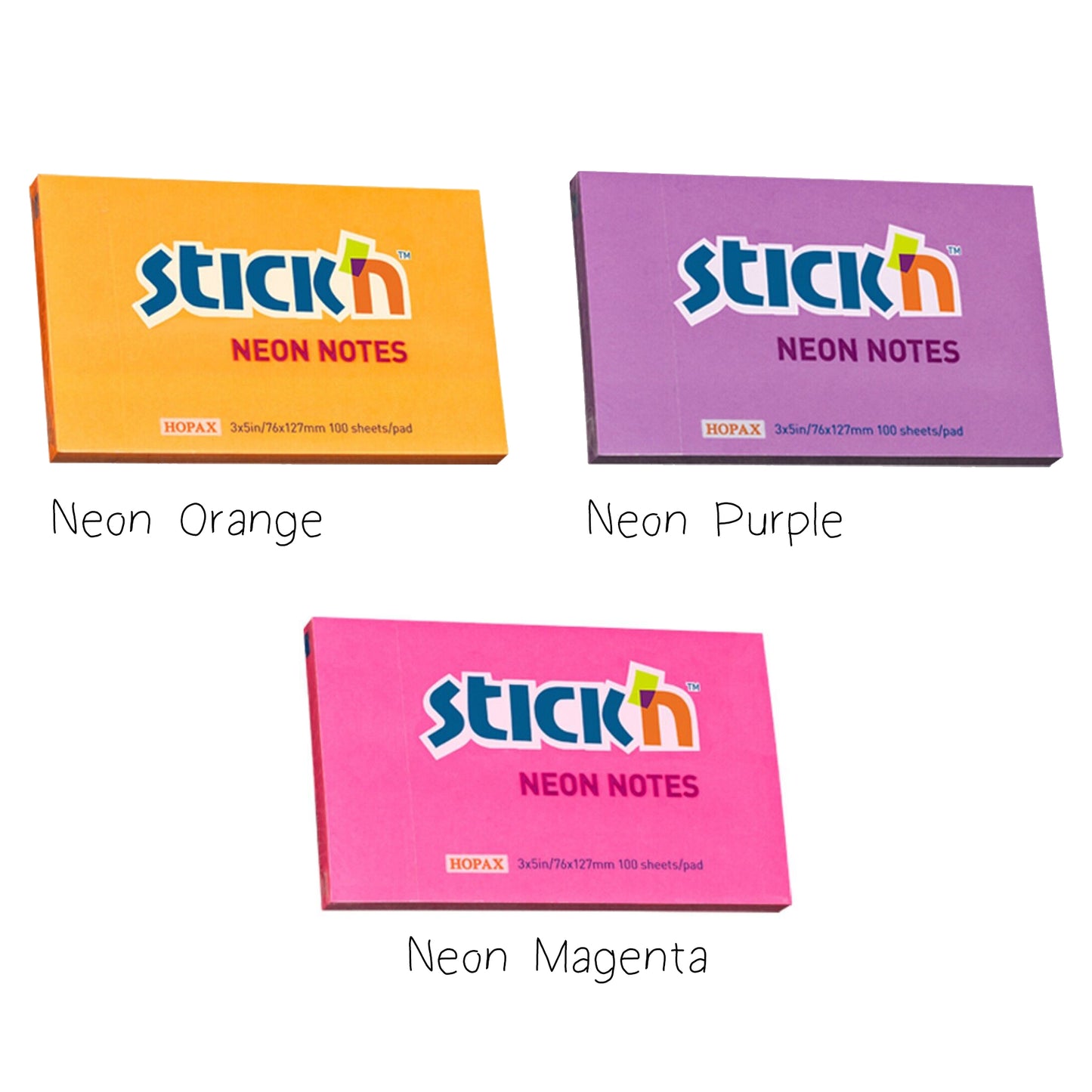 Stick'n Sticky Notes 127mm x 76mm