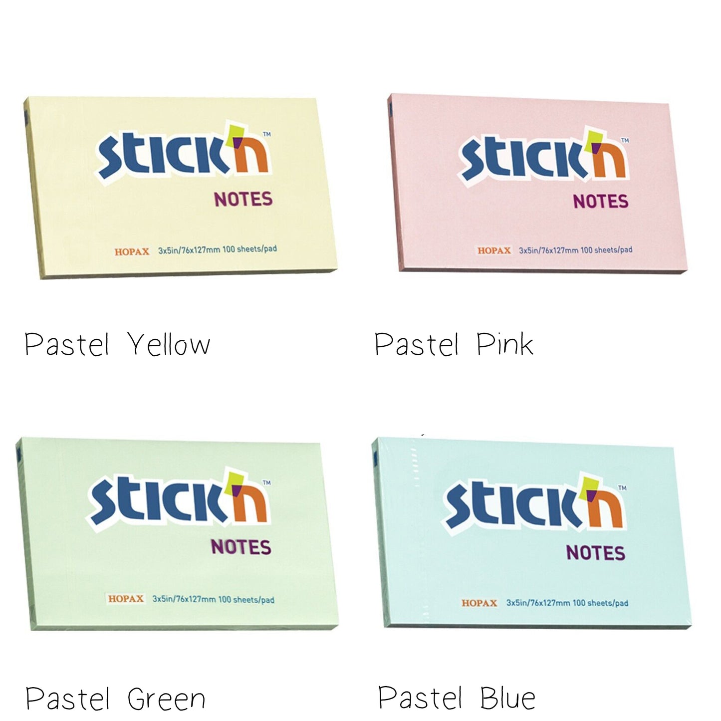 Stick'n Sticky Notes 127mm x 76mm