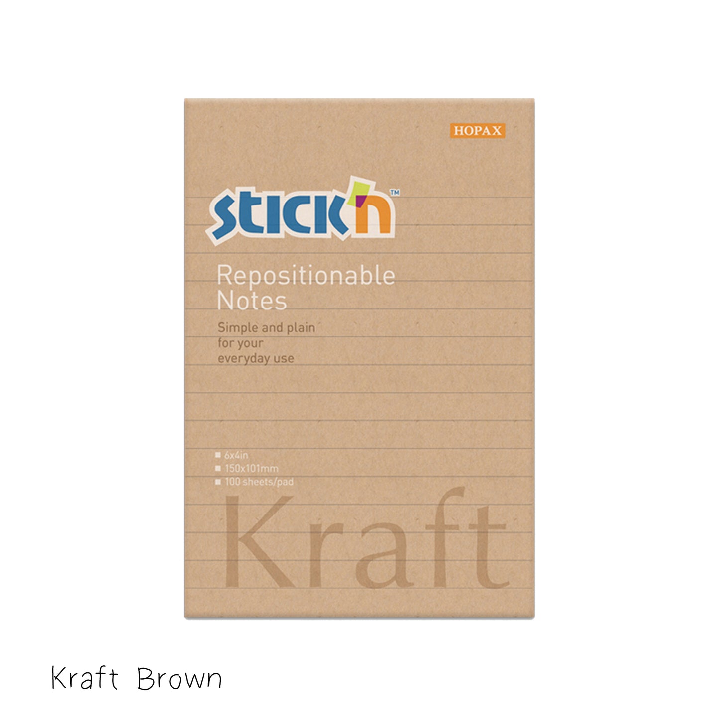 Stick'n Sticky Notes 101mm x 150mm