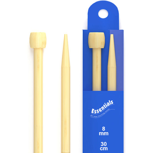 Whitecroft Essentials Bamboo Knitting Needles 30cm