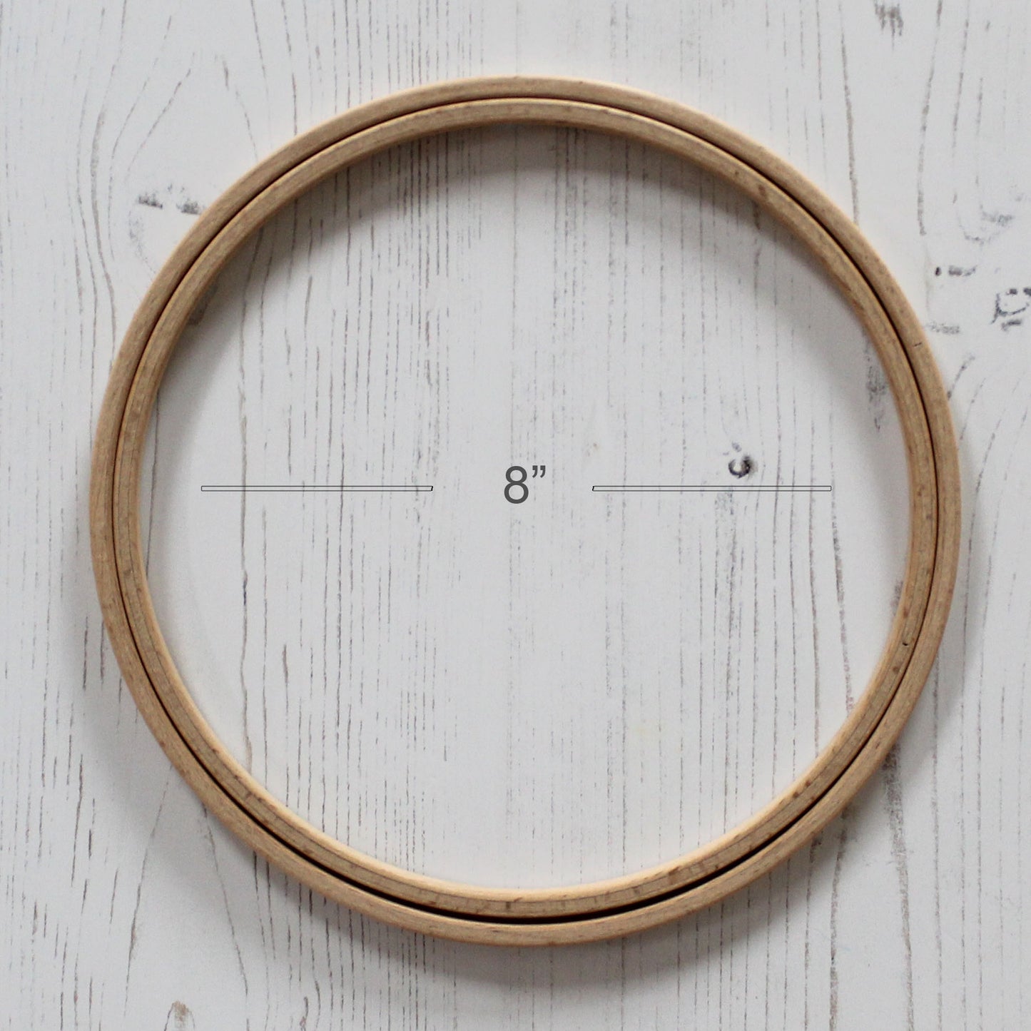 Nurge Screwless Wooden Embroidery Hoops