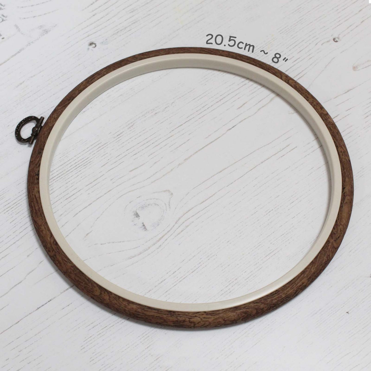 Nurge Brown Round Flexi Hoops