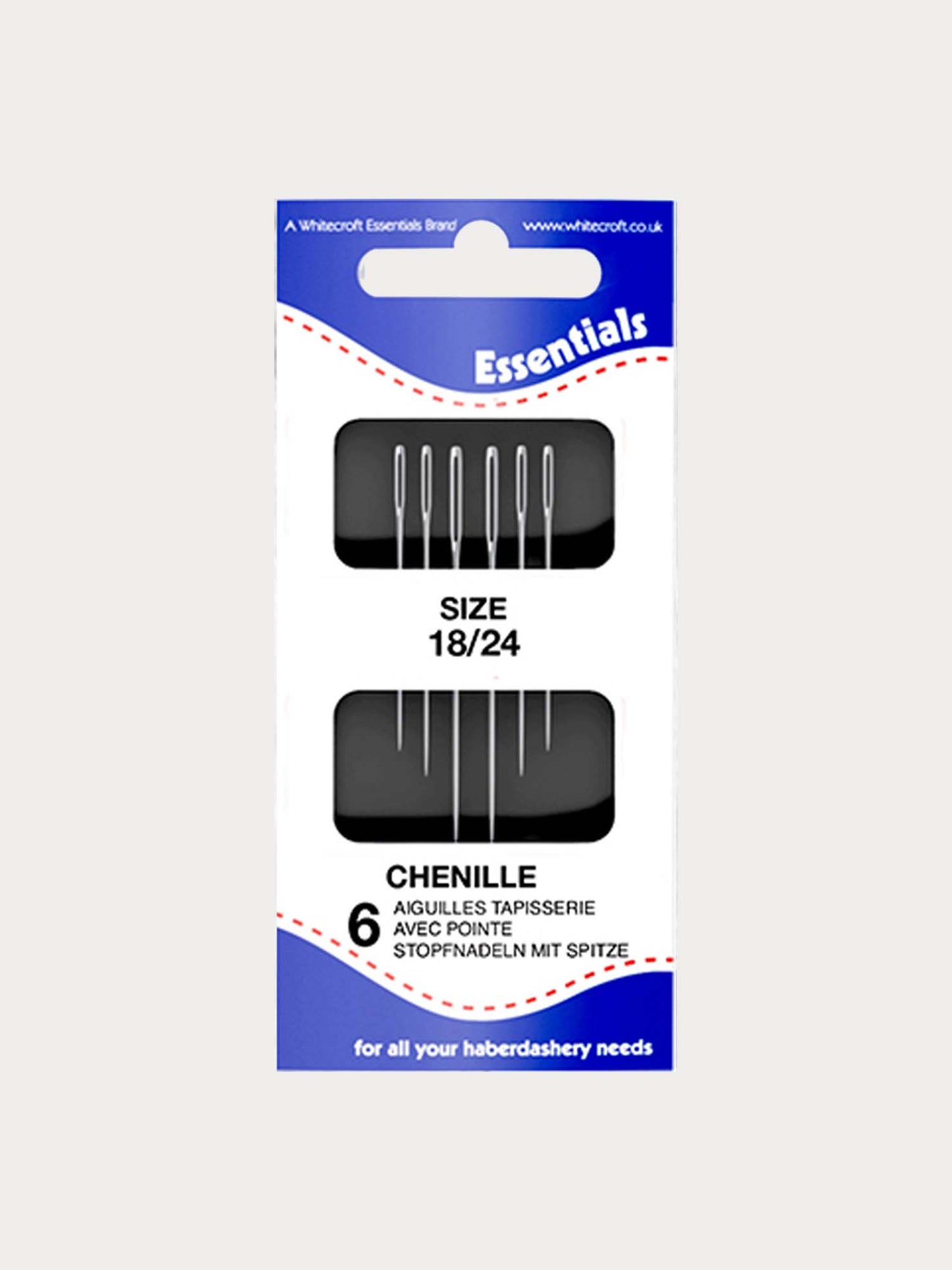 Whitecroft Essentials Chenille Hand Sewing Needles