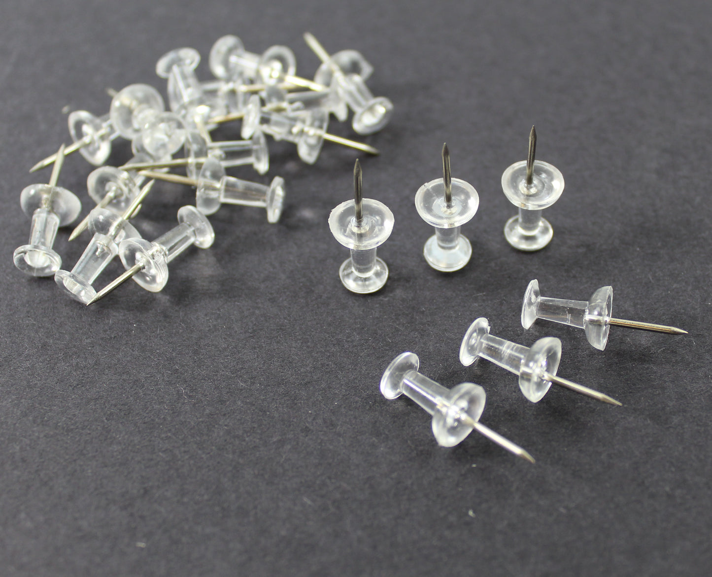 Clear Push Pins