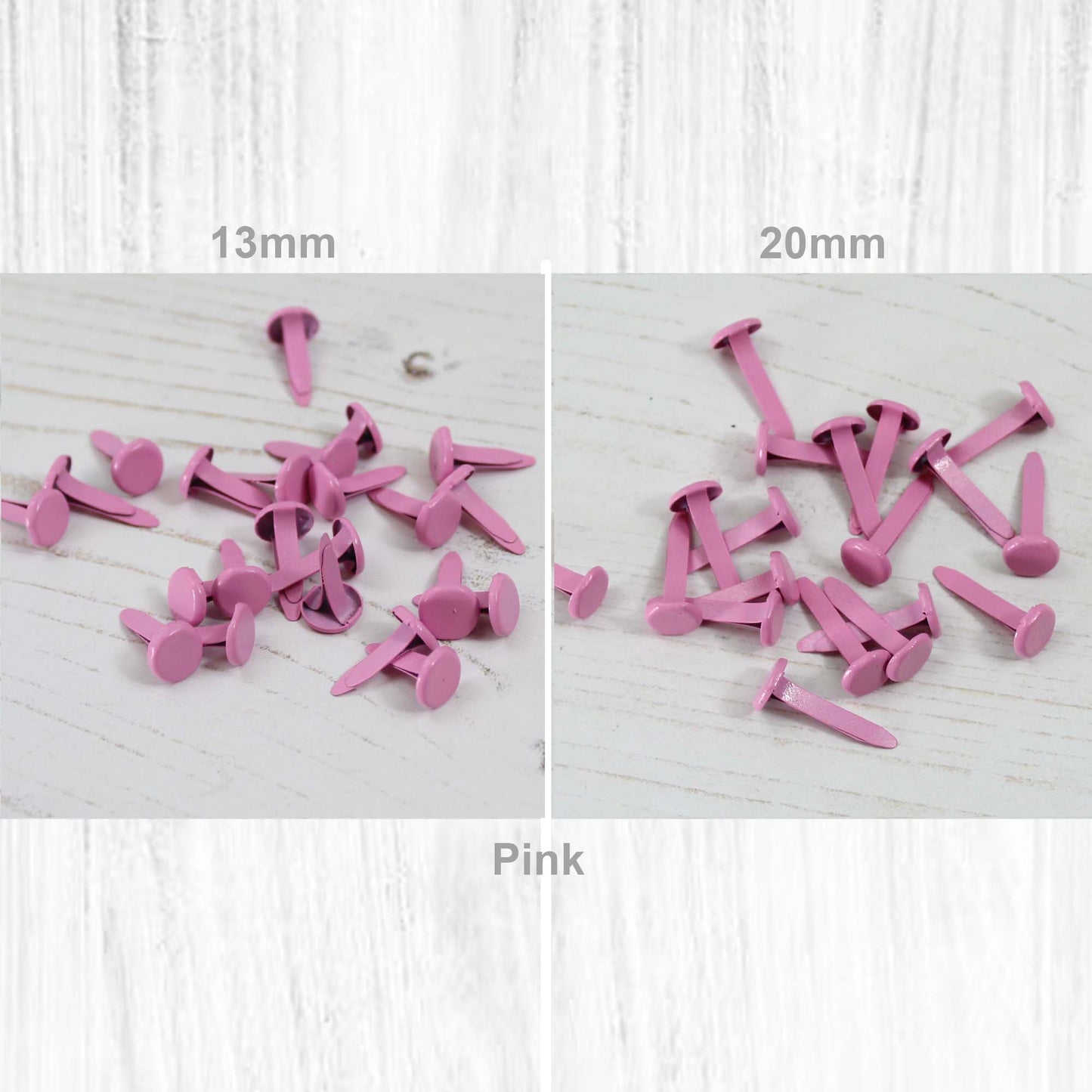 Pastel Coloured Paper Fasteners