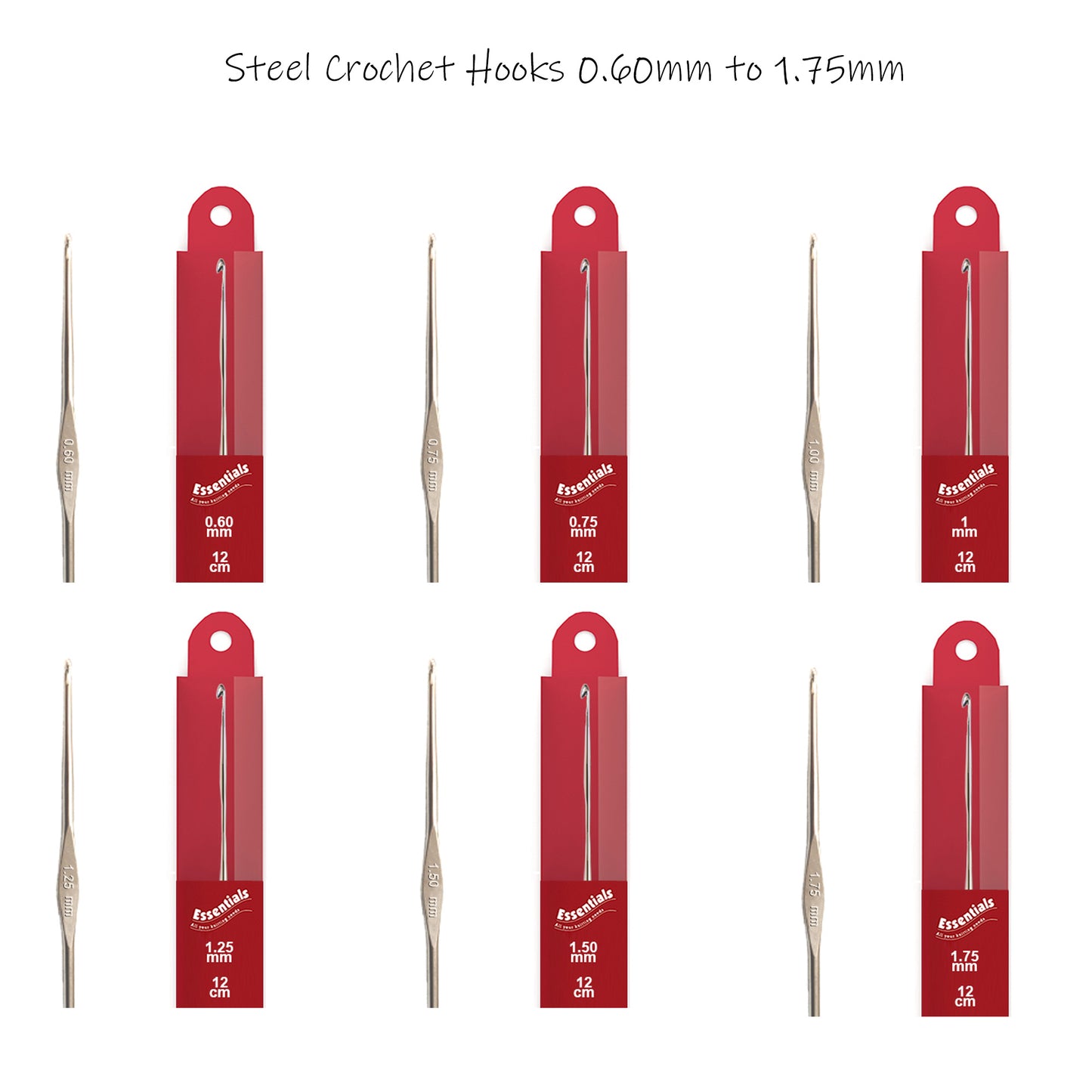 Whitecroft Essentials Crochet Hooks