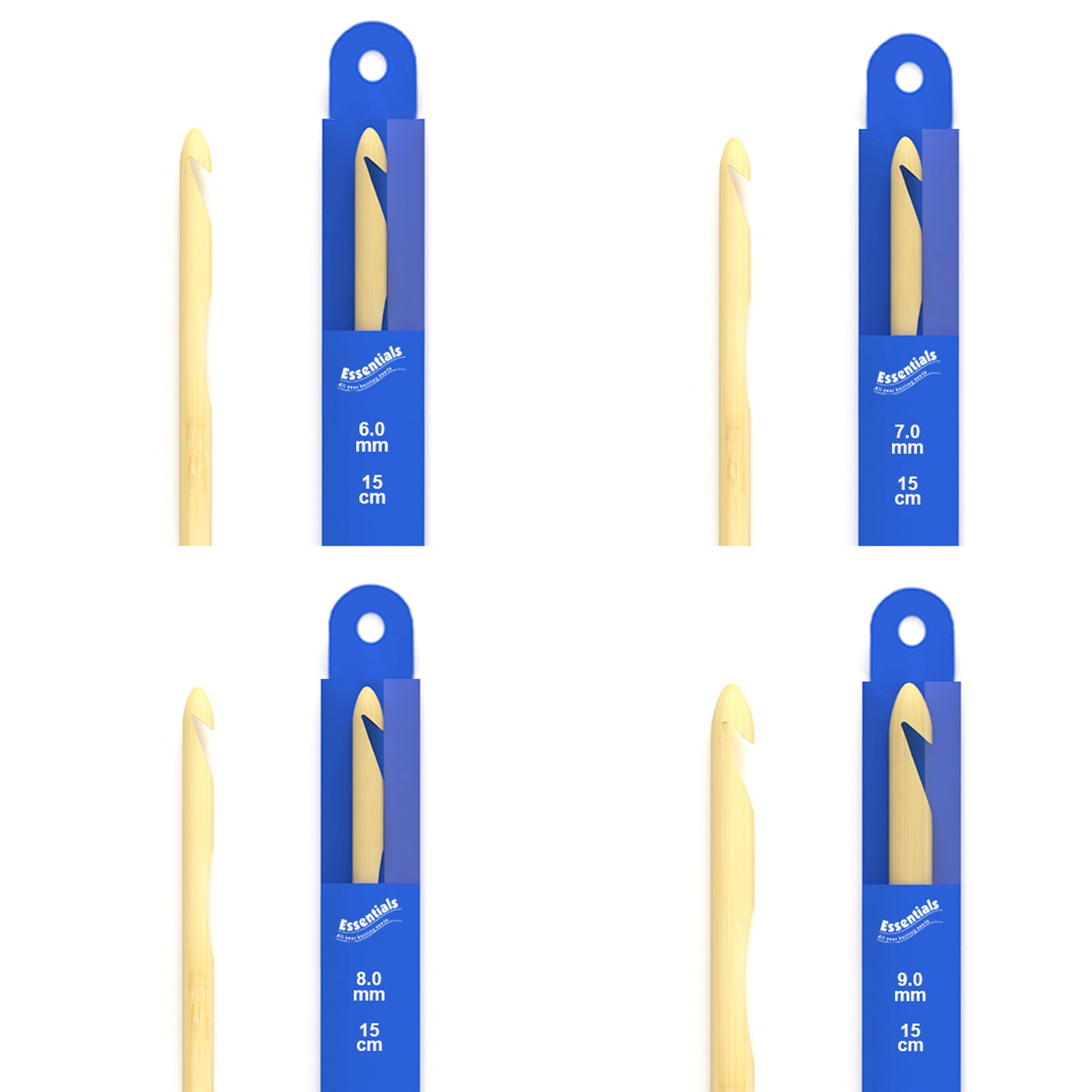 Whitecroft Essentials Bamboo Crochet Hooks