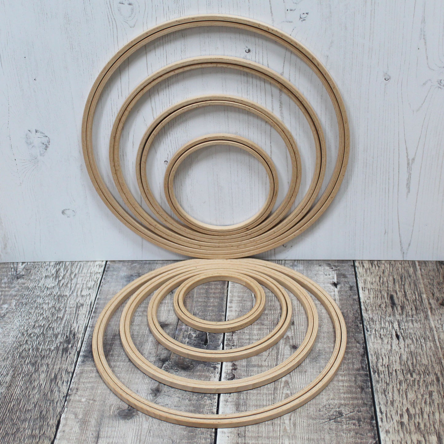 Nurge Screwless Wooden Embroidery Hoops