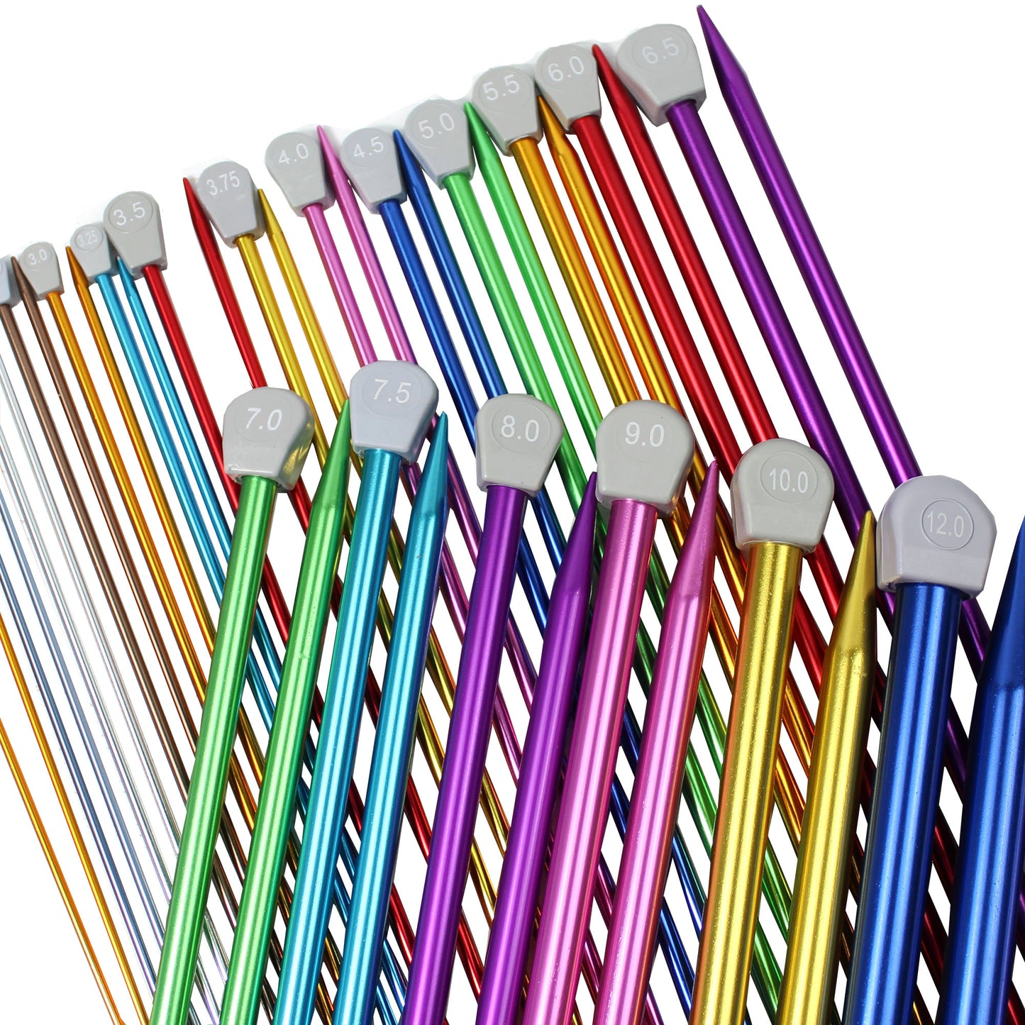 Whitecroft Essentials Coloured Knitting Needles 35cm