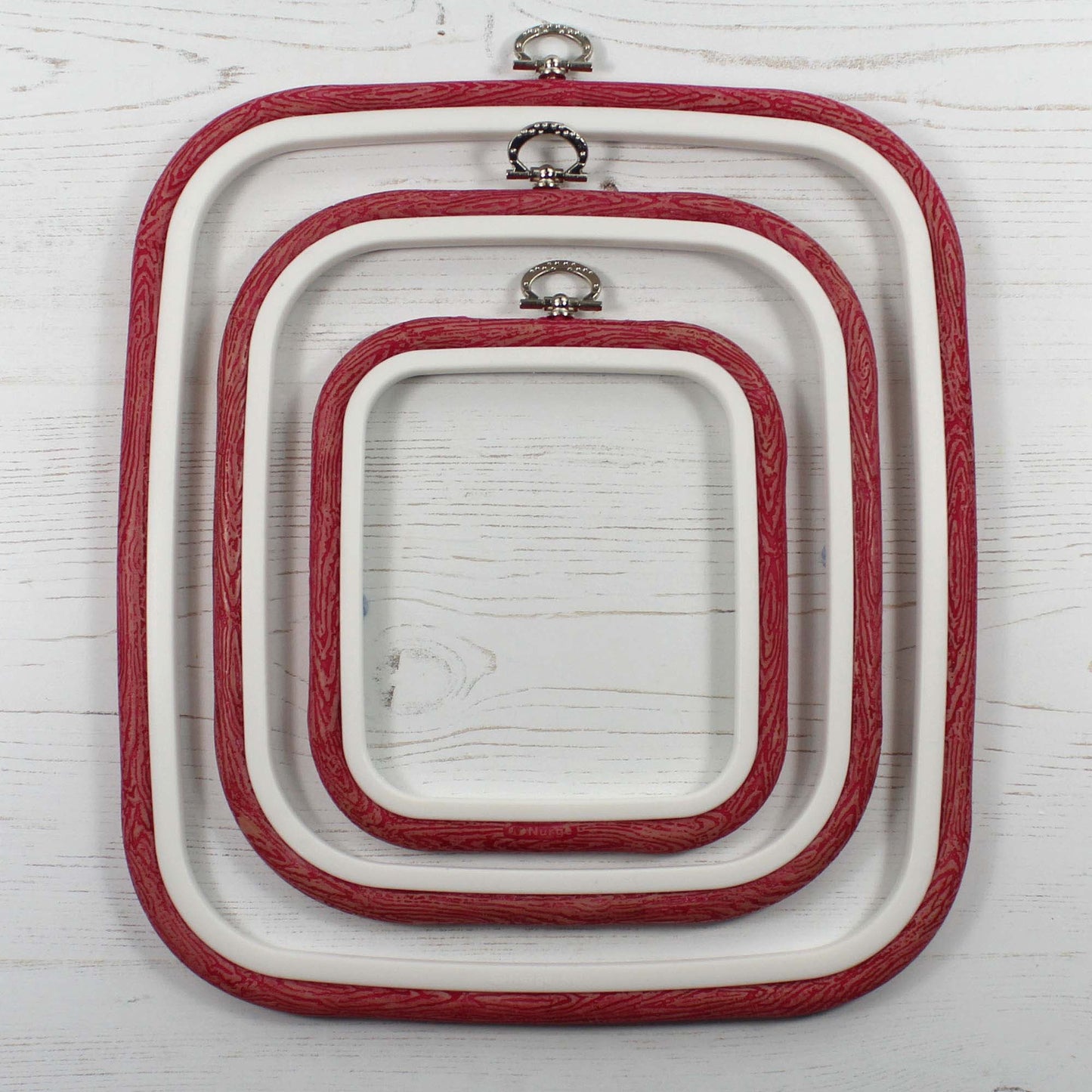 Nurge Red Square Flexi Hoops