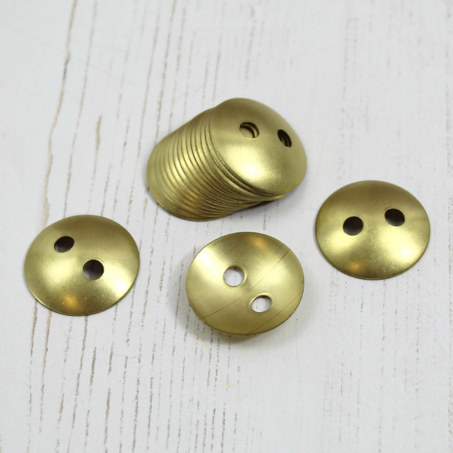 Brass Concave Discs