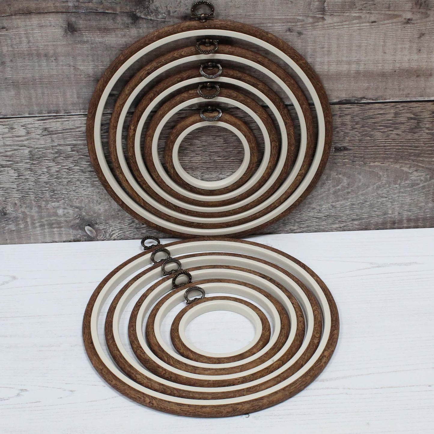 Nurge Brown Round Flexi Hoops