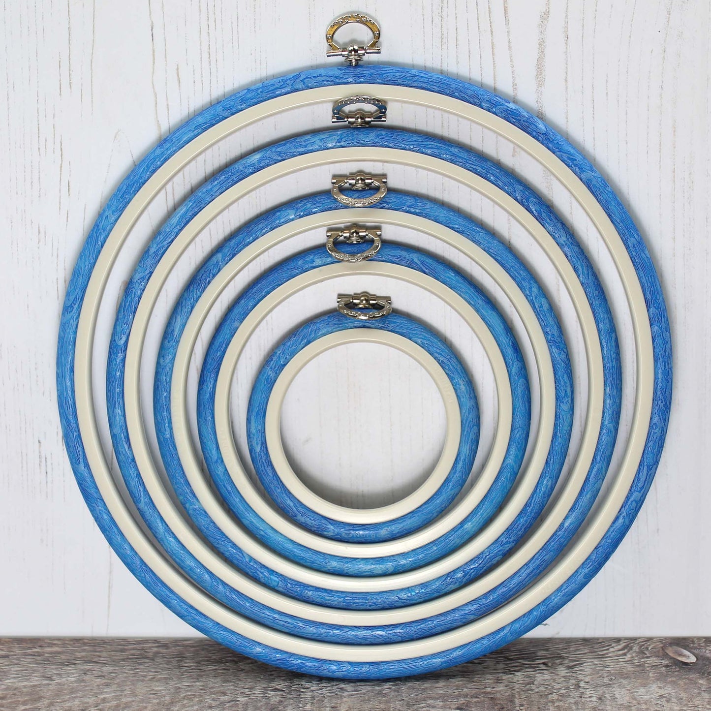 Nurge Blue Round Flexi Hoops