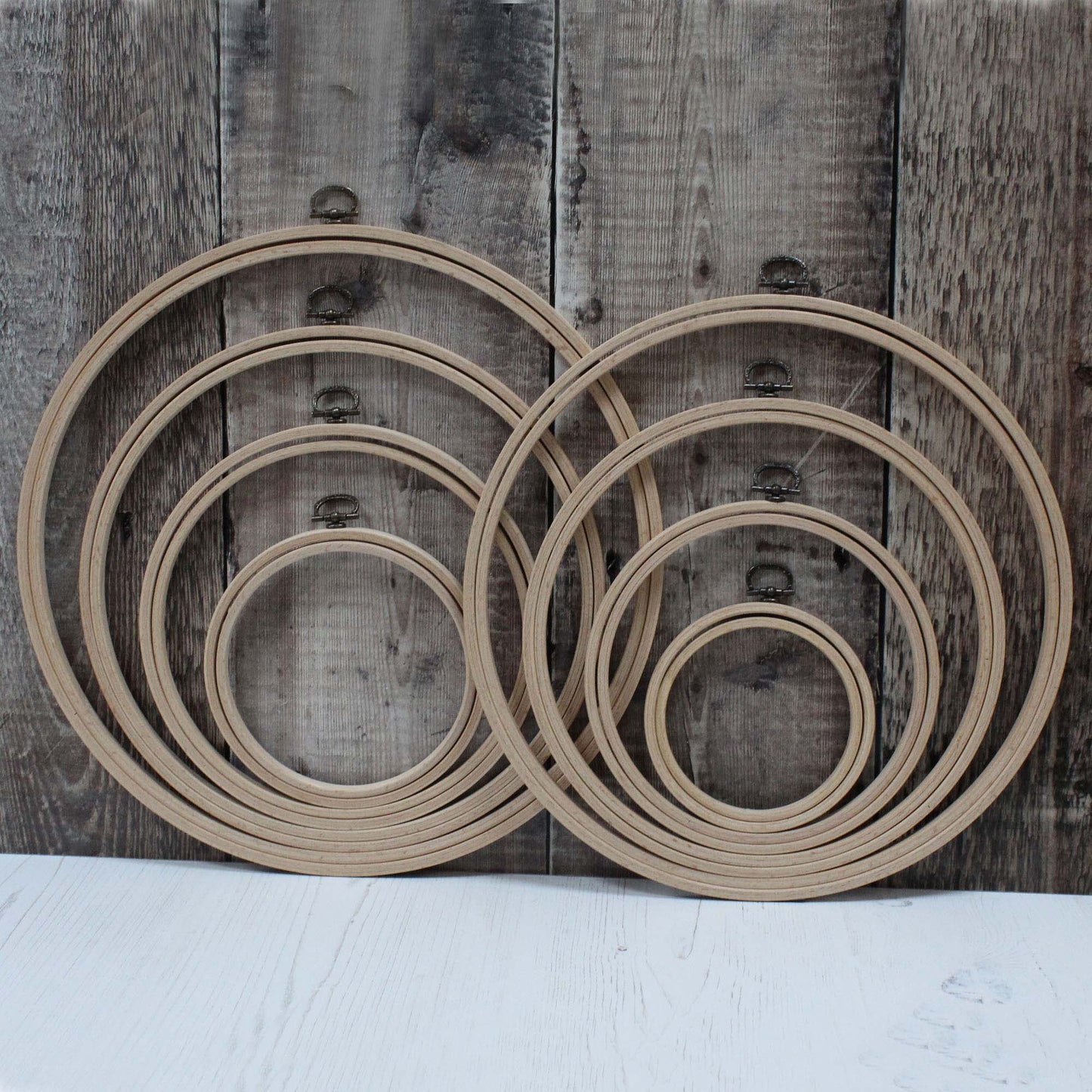 Nurge Wooden Display Hoops