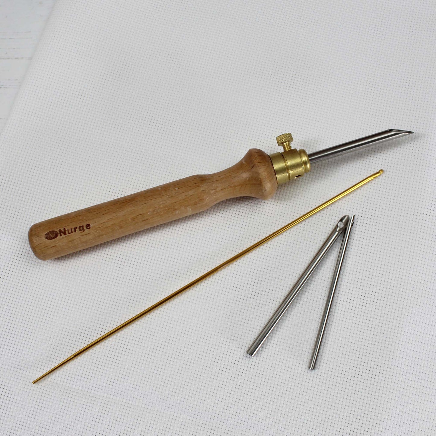 Nurge Large Punch Embroidery Needle Tool Set