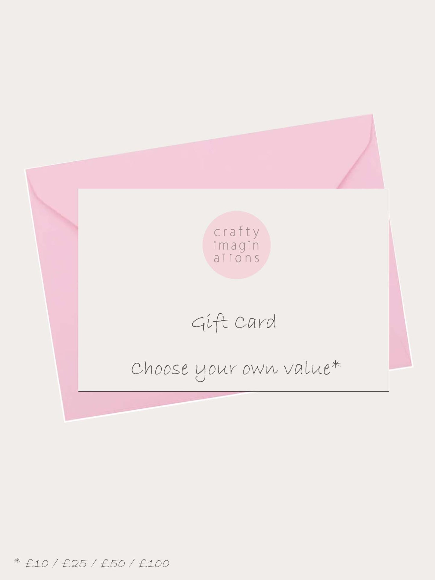 Crafty Imaginations Gift Card