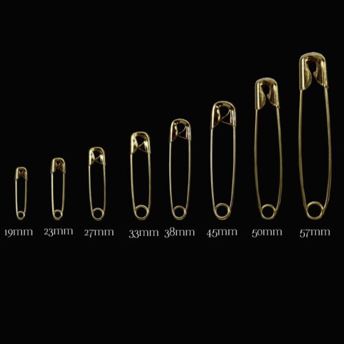 Gold Safety Pins