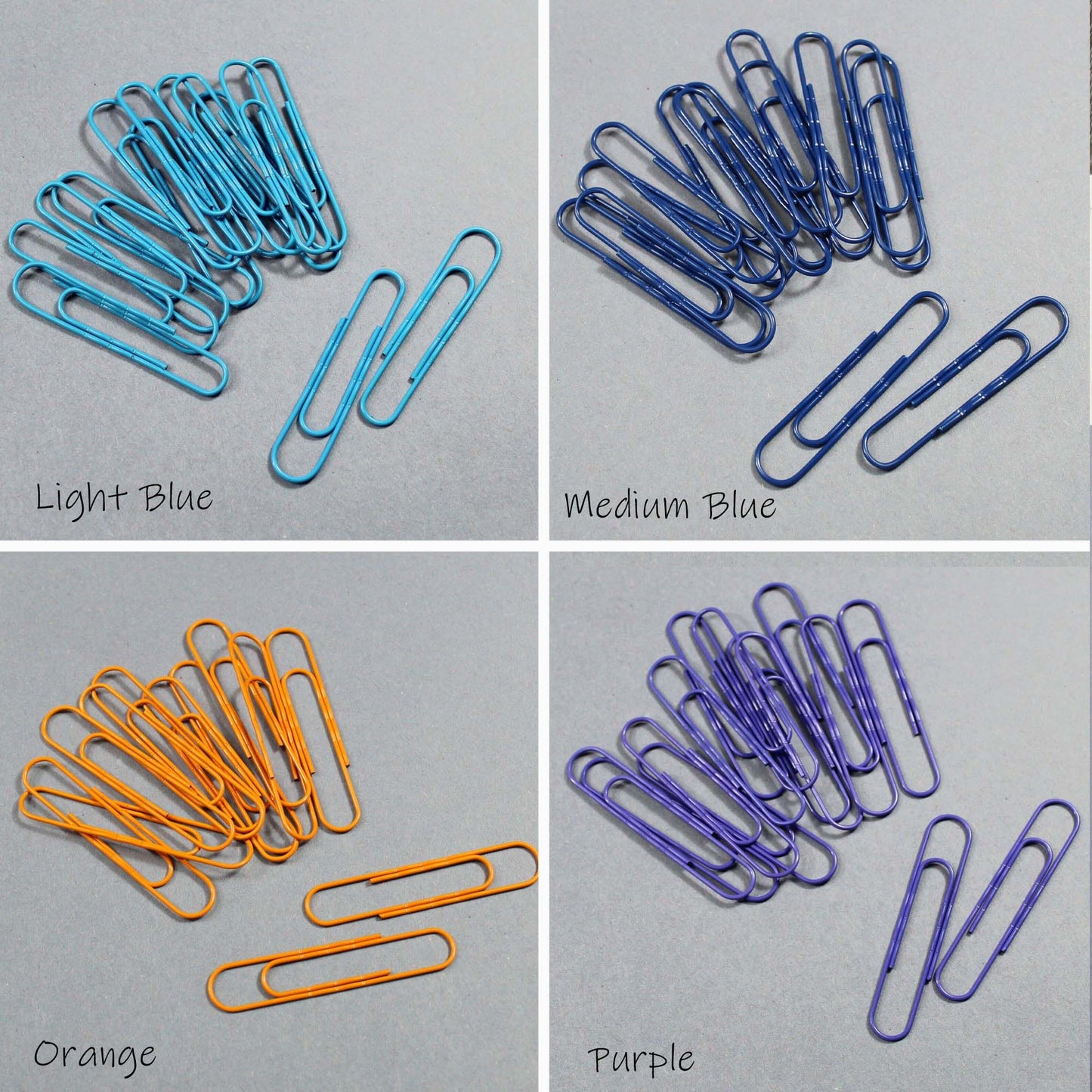 Professional 73mm Giant Wavy Coloured Paper Clips