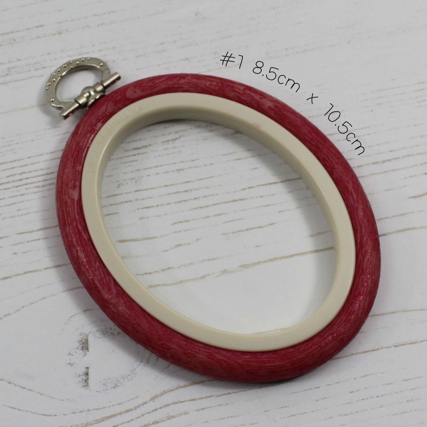 Nurge Red Oval Flexi Hoops