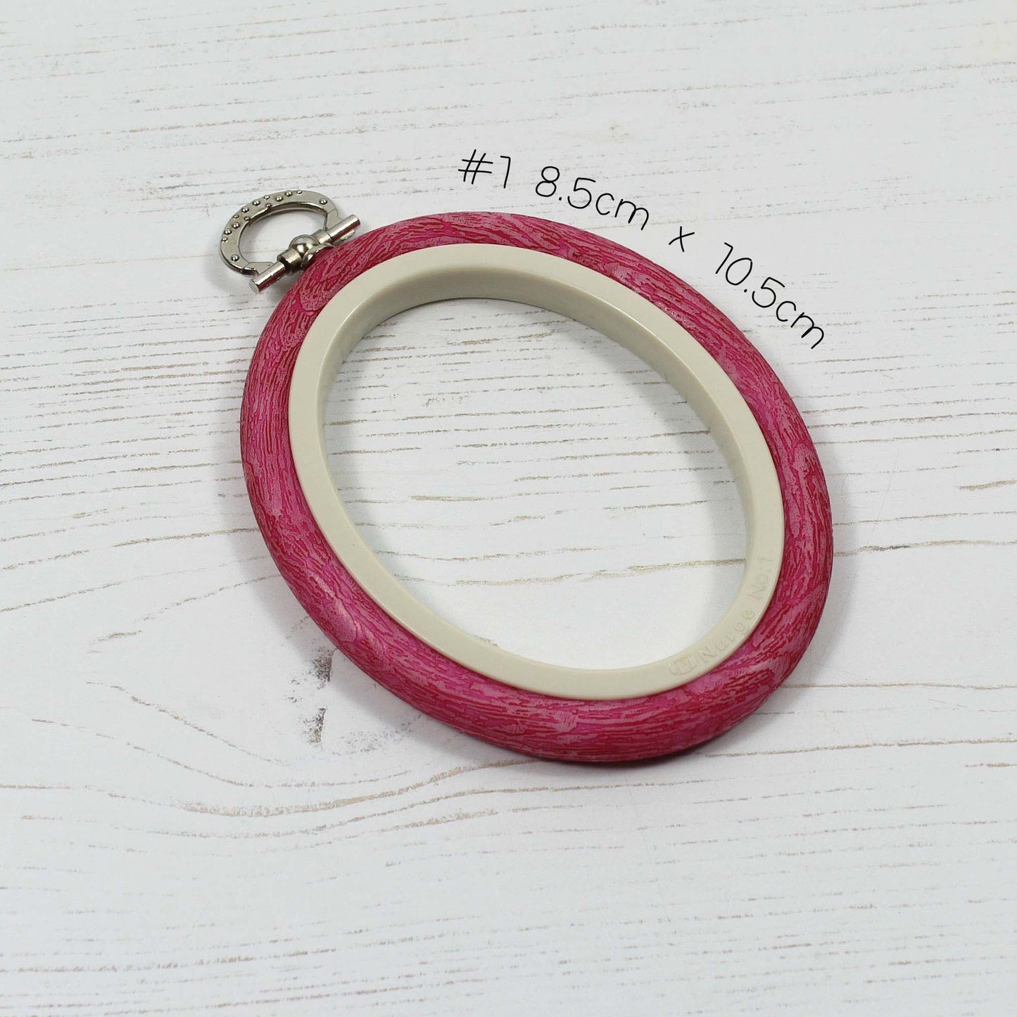 Nurge Pink Oval Flexi Hoops