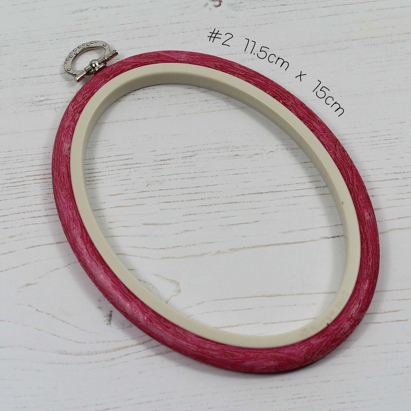 Nurge Pink Oval Flexi Hoops