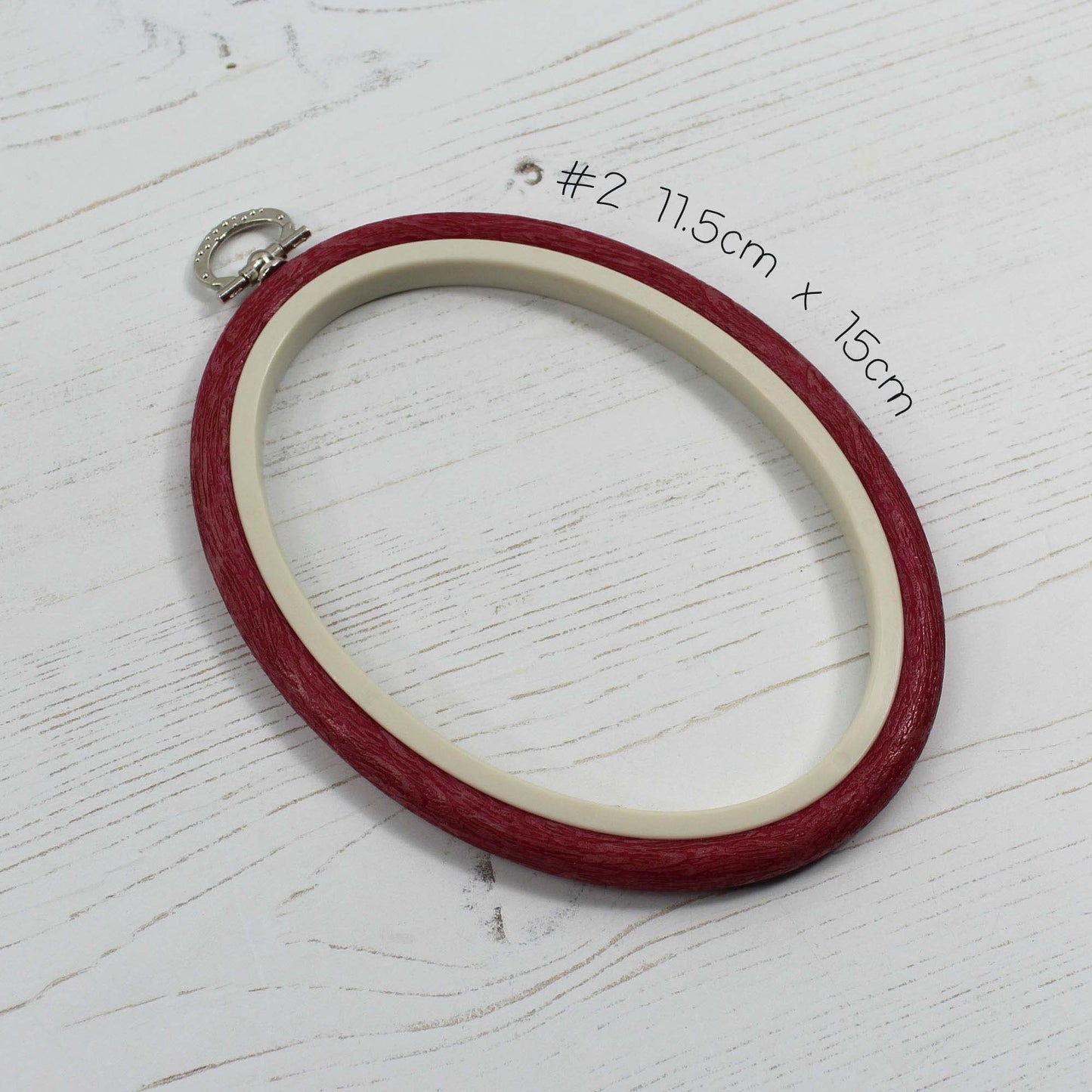 Nurge Red Oval Flexi Hoops