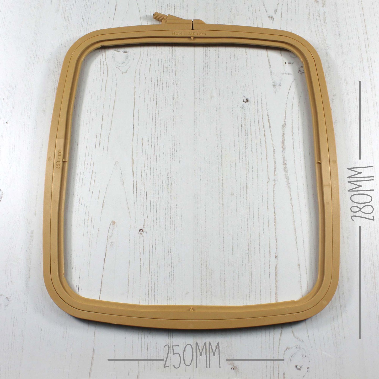 Nurge Caramel Rectangular Embroidery Frames