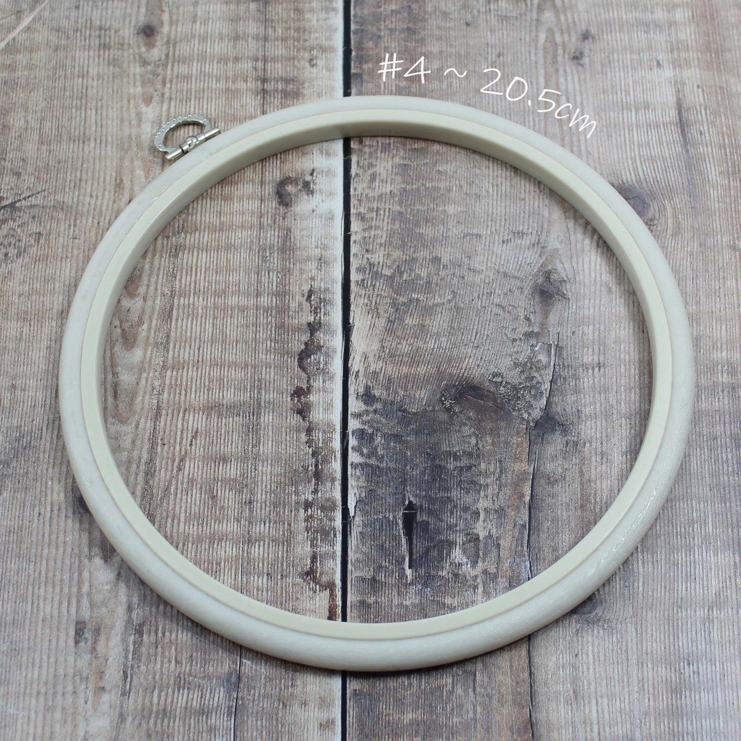 Nurge White Round Flexi Hoops