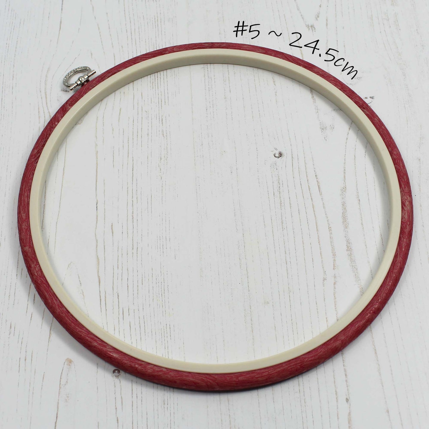 Nurge Red Round Flexi Hoops