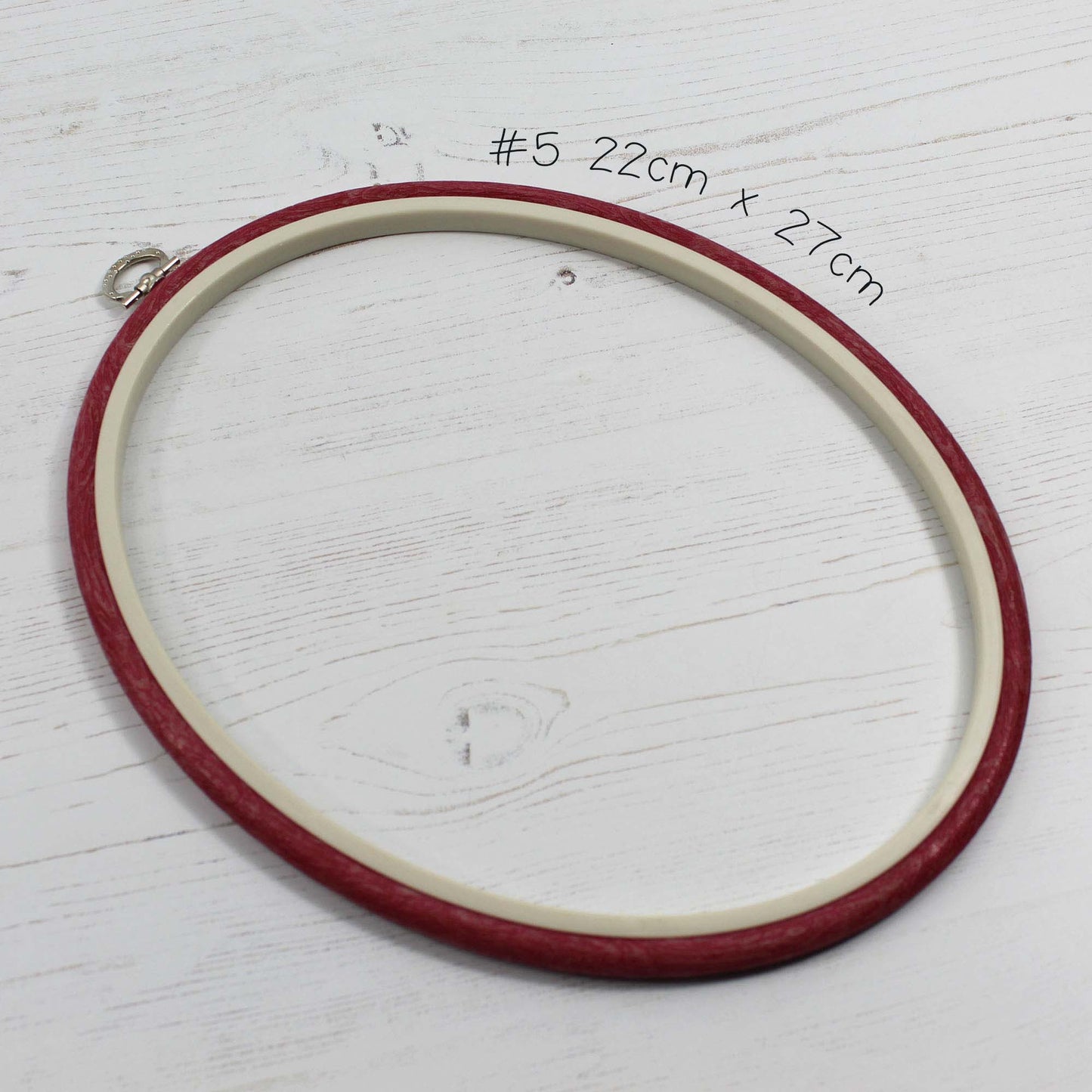 Nurge Red Oval Flexi Hoops