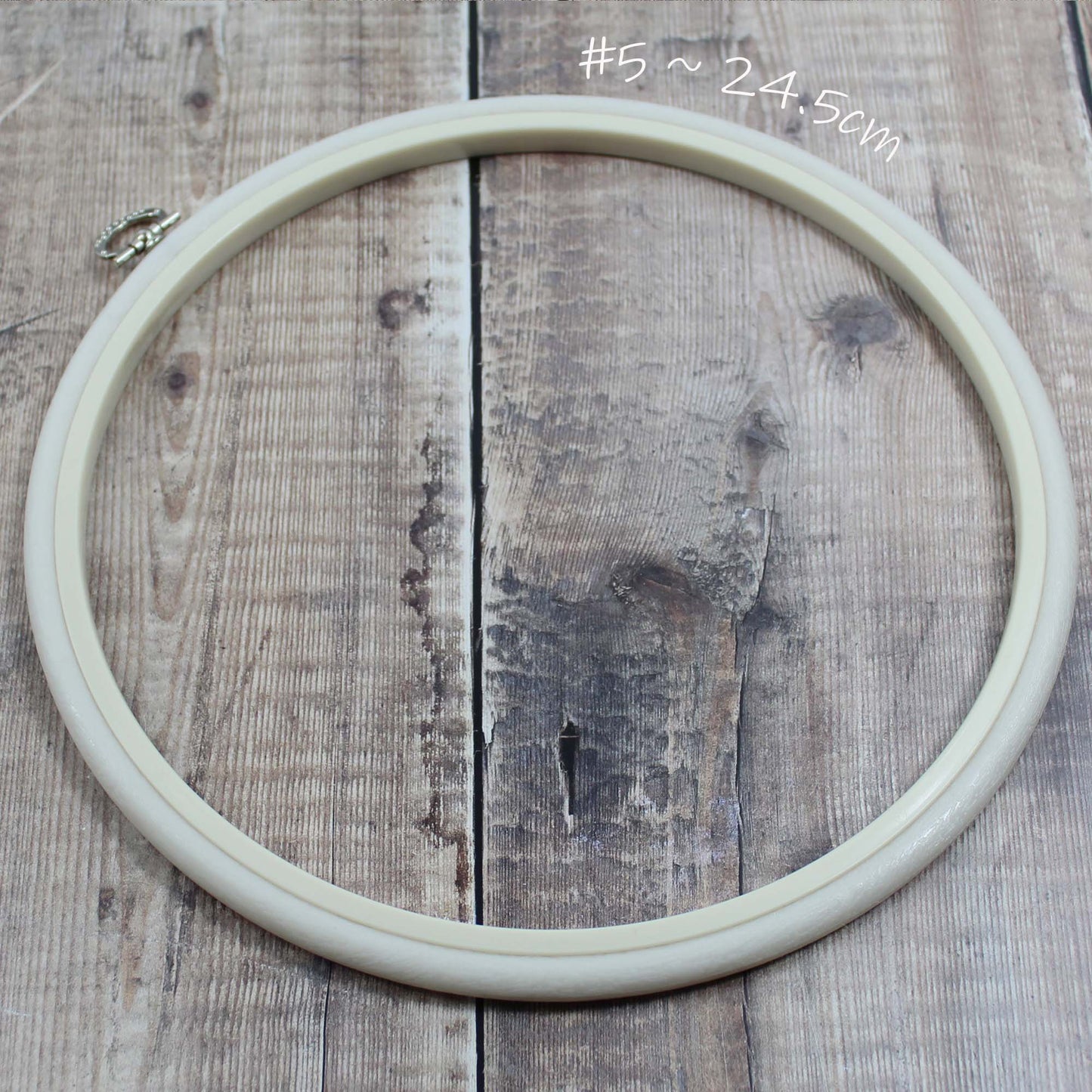 Nurge White Round Flexi Hoops