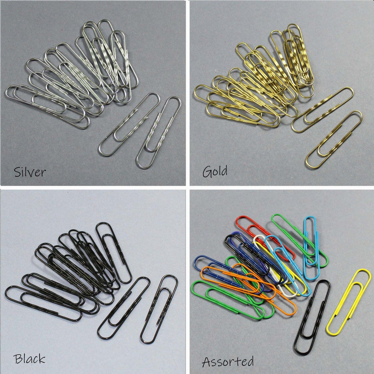 Professional 73mm Giant Wavy Coloured Paper Clips