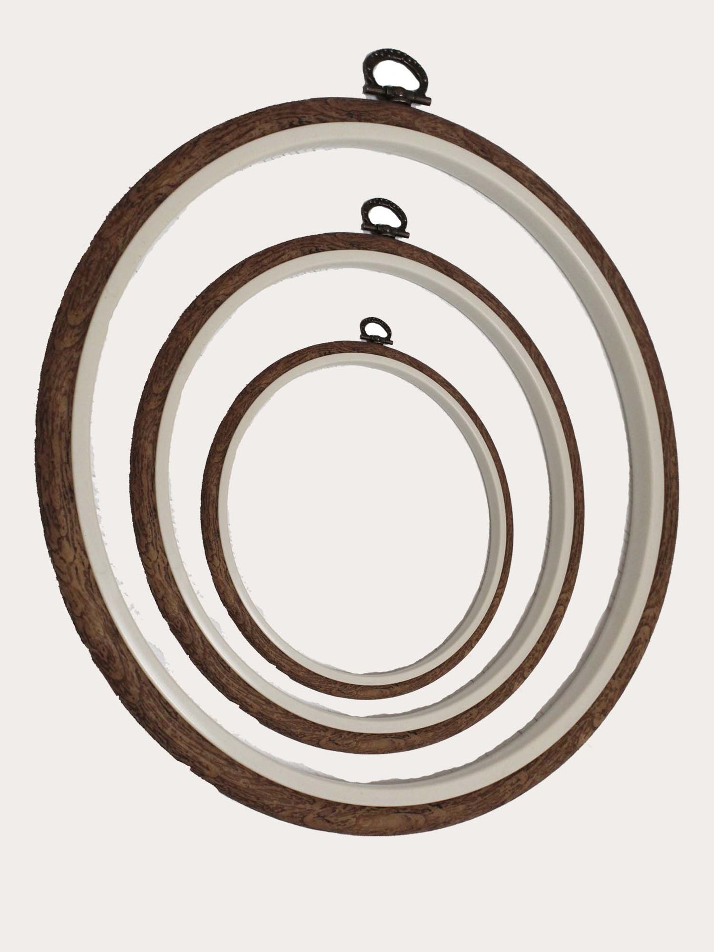 Nurge Brown Round Flexi Hoops