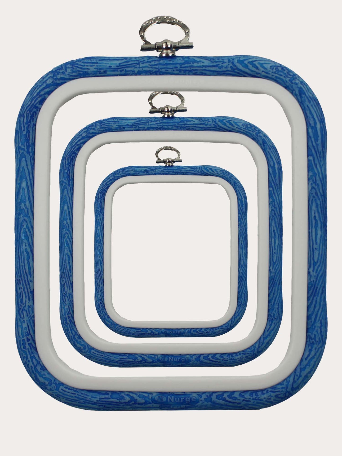 Nurge Blue Square Flexi Hoops