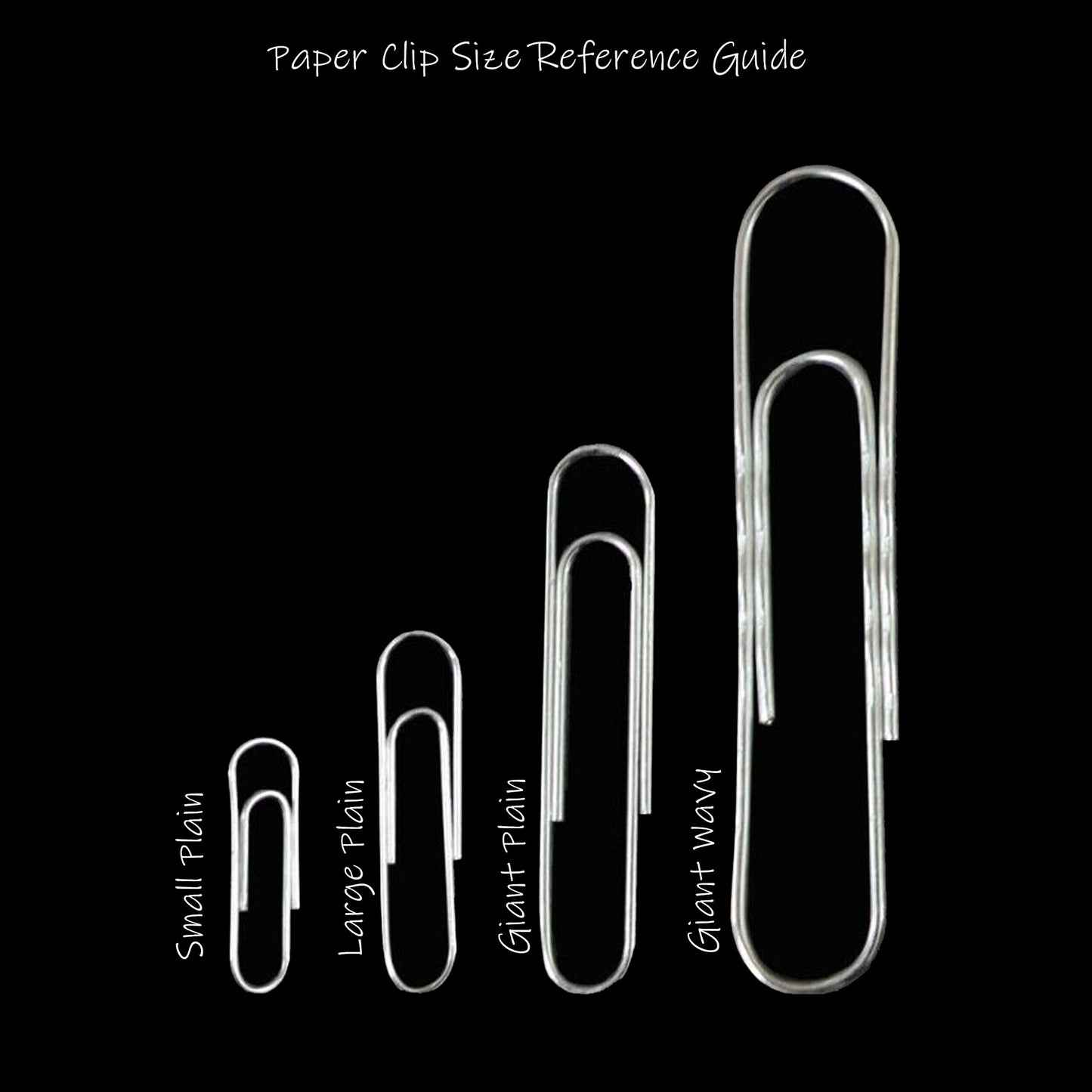 22mm Small Plain Paper Clips