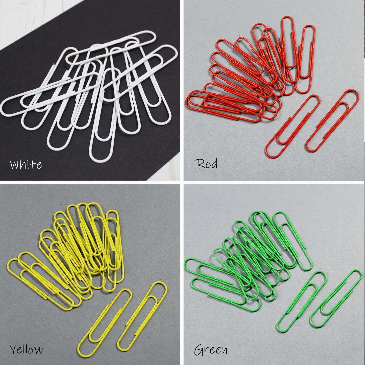 Professional 73mm Giant Wavy Coloured Paper Clips